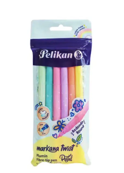 PLUMON PELIKAN PASTEL MARKANA X 6