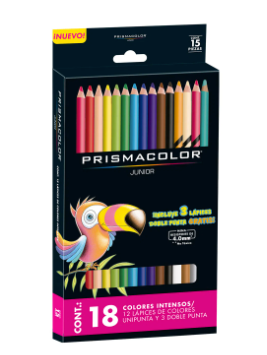 Colores Prismacolor x 18