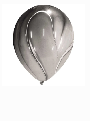 Globo Látex Biodegradables Ágata Negro