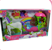 Muñeca Defa 8423 Carruaje Wonderland P4