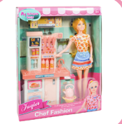 Muñeca Jx300-78 Chef Fashion Bella P36