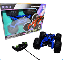 Carro Rd116D-P Spray Humo R/C P18 Azul