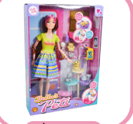 Muñeca Jx500-46 Gato Salon Bella Pet P36