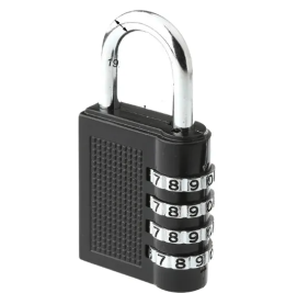 Candado de clave para casillero de 4 digitos