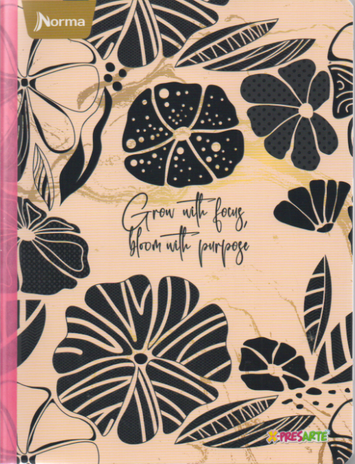 Cuaderno cosido cuadriculado niña x 100 Grrow with focus