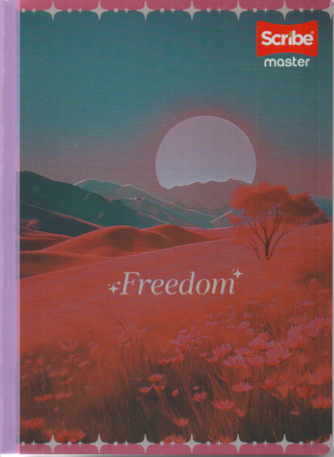 Cuaderno cosido cuadriculado niña x 100 Freedom