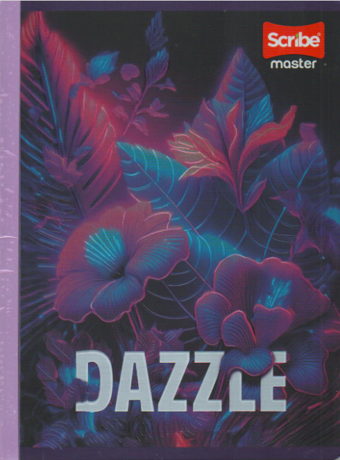 Cuaderno cosido cuadriculado niña x 50 hojas Dazzle