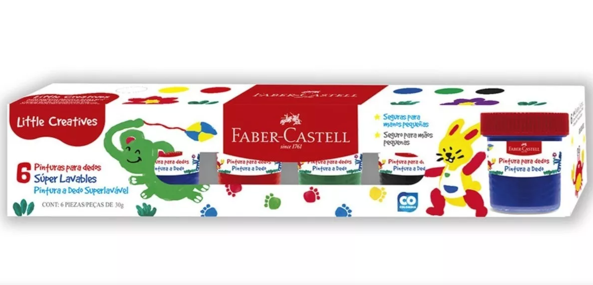 Pintudeditos faber castell x 6