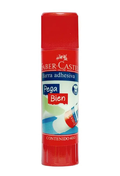 Pegante en barra faber x 40 gr