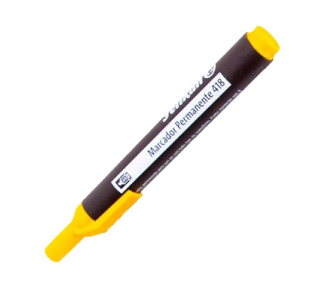 MARCADOR PELIKAN PERMANENTE 418 AMARILLO
