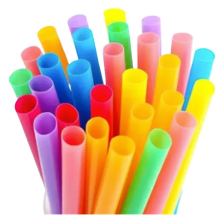 Pitillo plástico colores surtidos x 50