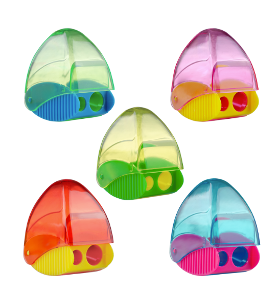 Tajalápiz kores Snappy doble servicio con depósito