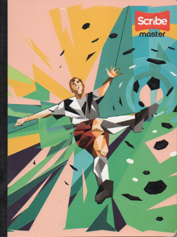 Cuaderno cosido rayado niño x 100 hojas Lets ride