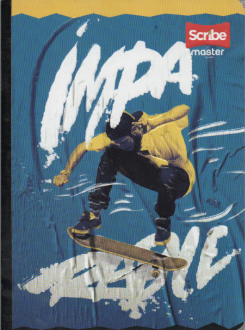 Cuaderno cosido rayado niño x 100 Imparable