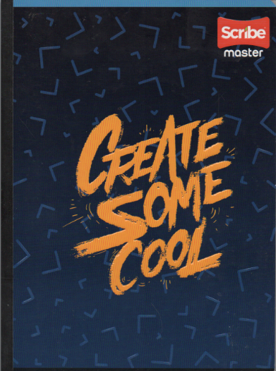 Cuaderno niño cosido ferrocarril 100 hojas Create some cool