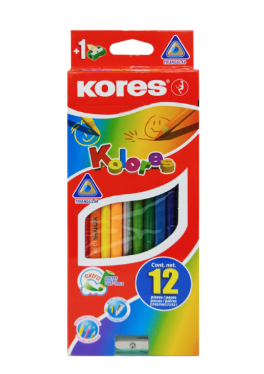 COLOR KORES PUNTA SENCILLA X 12