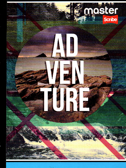 Cuaderno niño ferrocarril 50 hojas ADVENTURE