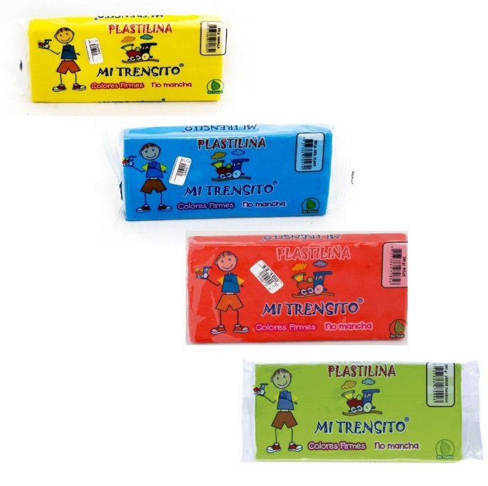 Plastilina bloque mi trencito x 250 gr