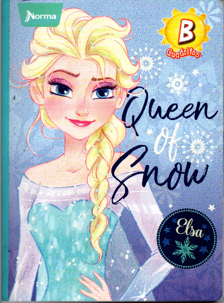Cuaderno niña cuadritos tiop b 100 hojas ELSA