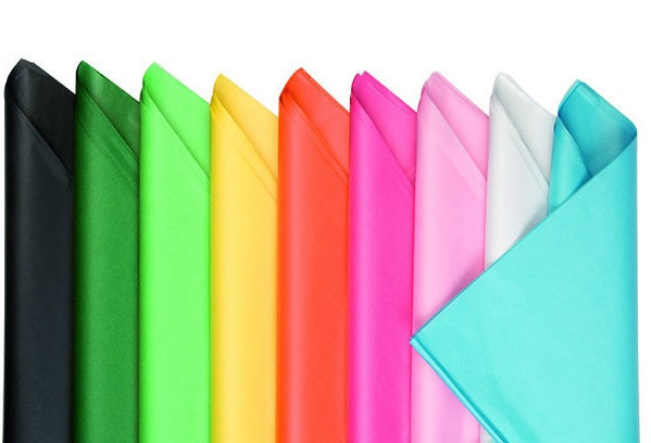 Papel seda x 6 colores surtidos