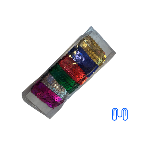 Lentejuela set x 6 colores