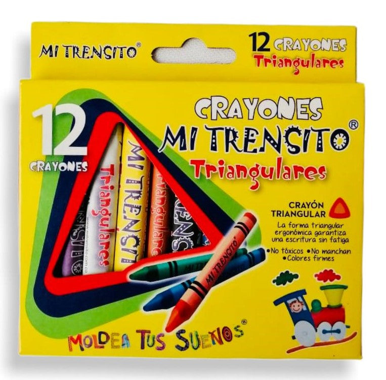 Creyon / Crayon Trensito x 12