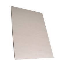 Cartón paja 1/8 x 10 crema