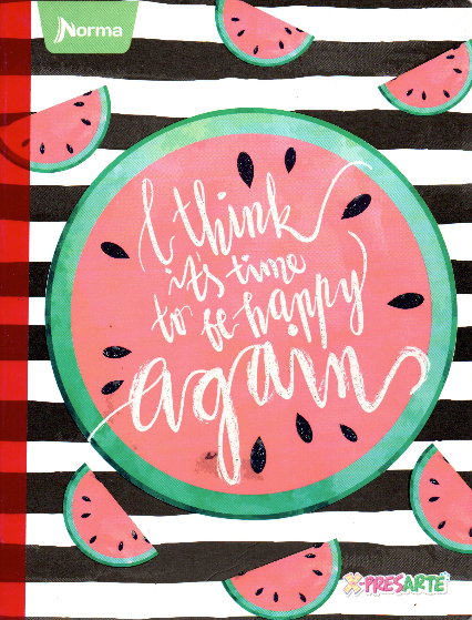 Cuaderno niña ferrocarril 50 hojas IS TIME