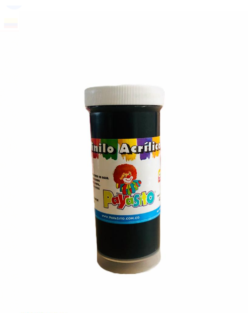 Vinilos payasito negro 125G xUN