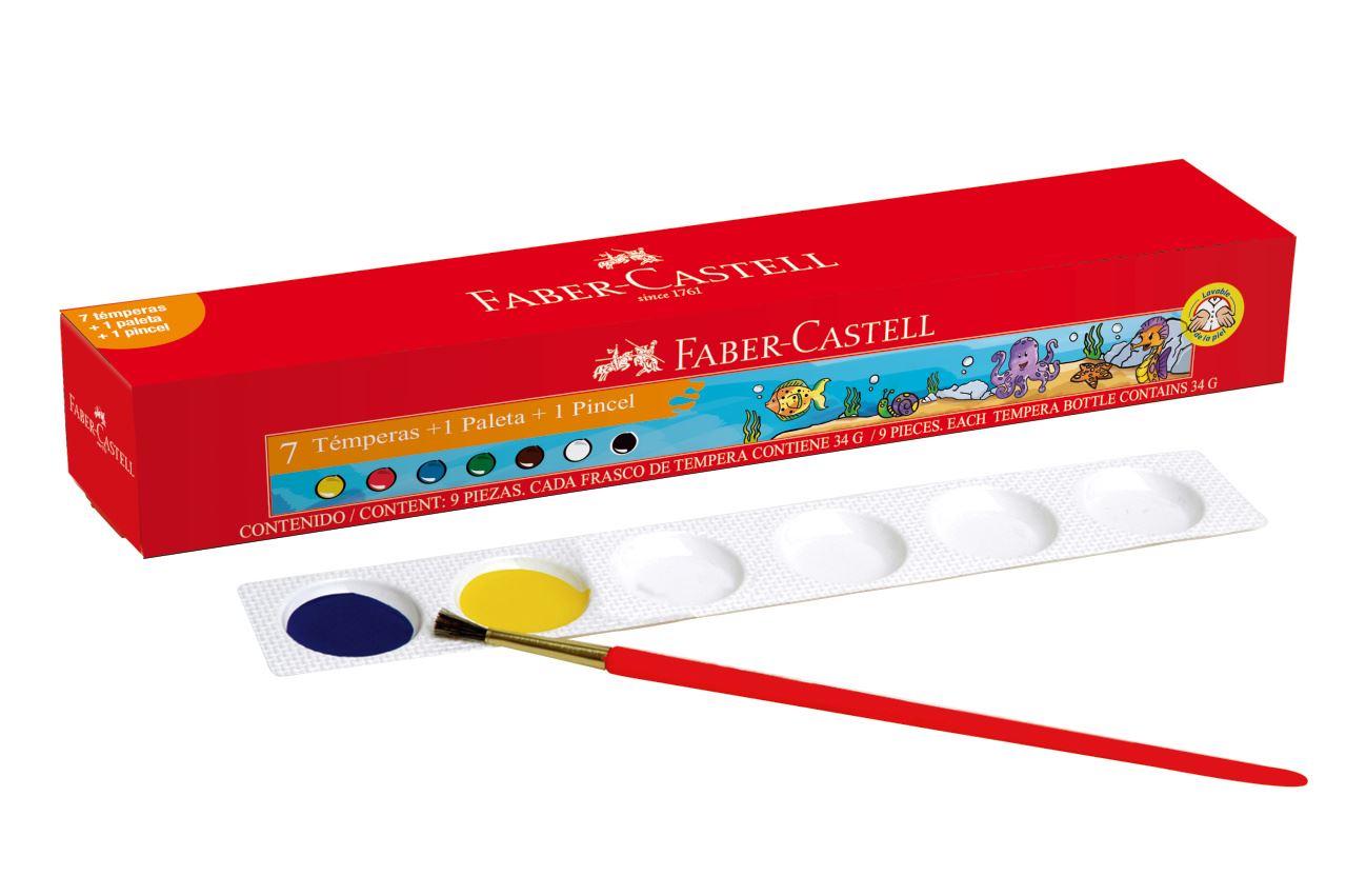 Tempera Faber Castell *6