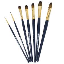 Set pincel lengua de gato x 5