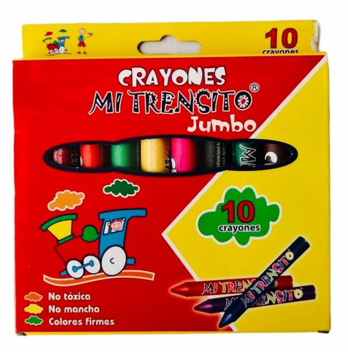 Creyon / Crayon Trensito x 6