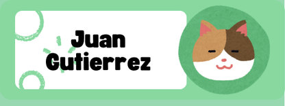 Etiqueta termoadhesiva para ropa x 50 unidades 5 x2,5 cm -