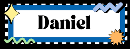 Etiqueta termoadhesiva para ropa x 50 unidades 5 x2,5 cm -