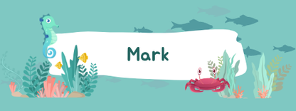 Etiqueta Adhesiva premium para utiles escolares x 120 unidades de 4 x1,5 cm