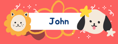 Etiqueta Adhesiva premium para utiles escolares x 120 unidades de 4 x1,5 cm