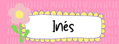 Etiqueta Adhesiva premium para utiles escolares x 120 unidades de 4 x1,5 cm