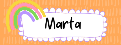 Etiqueta termoadhesiva para ropa x 50 unidades 5 x2,5 cm -