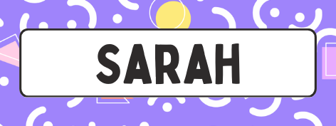 Etiqueta Adhesiva premium para utiles escolares x 120 unidades de 4 x1,5 cm