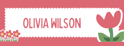 Etiqueta termoadhesiva para ropa x 50 unidades 5 x2,5 cm -