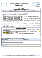 Paquetes noveno Colina 2023
