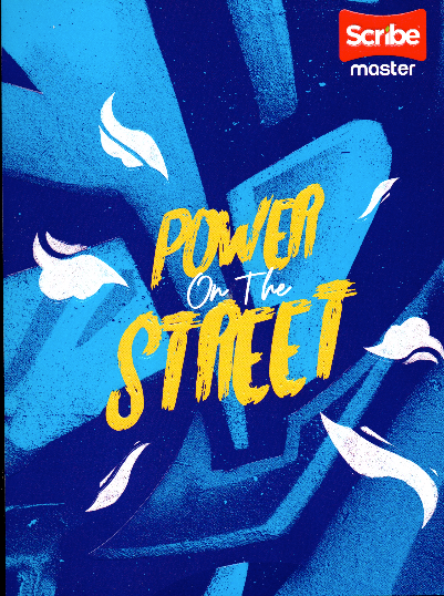 Cuaderno niño ferrocarril 100 hojas Power on the street
