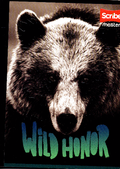 Cuaderno niño cuadriculado 100 hojas wild honor