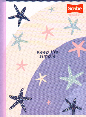 Cuaderno niña ferrocarril 100 hojas Keep life simple