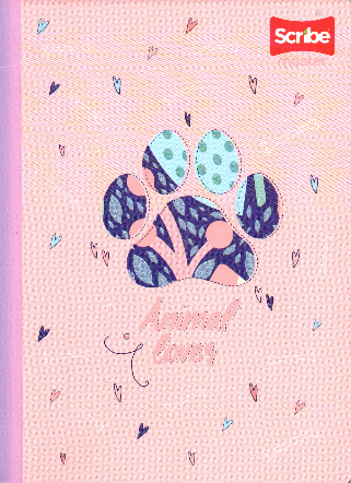 Cuaderno niña ferrocarril 100 hojas Animal lover