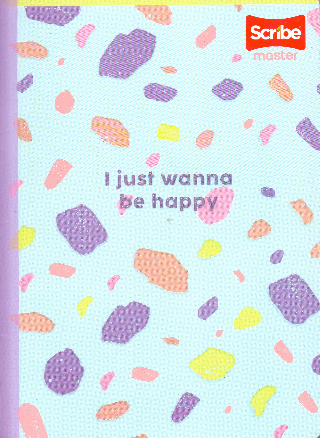 Cuaderno niña ferrocarril 100 hojas It just wanna be happy