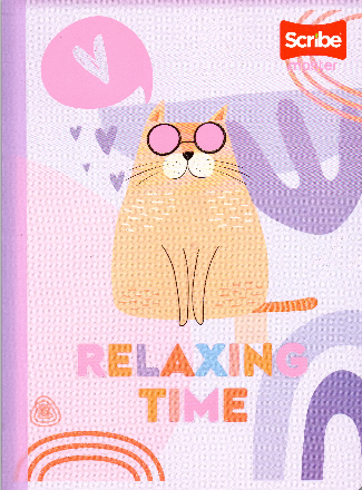 Cuaderno niña ferrocarril 100 hojas Relaxing time