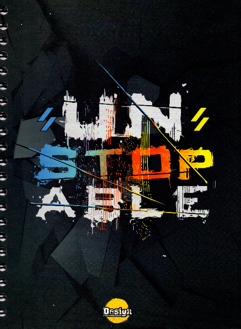 Cuaderno argollado grande 105 masculino cuadriculado pasta dura Unstopable