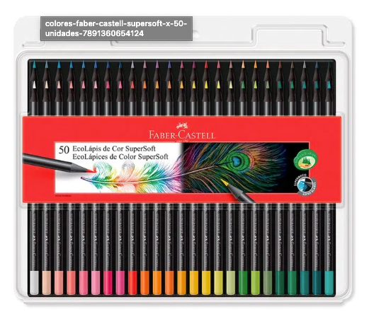 COLOR FABER CASTELL SUPERSOFT X 50