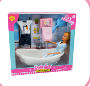 Muñeca Defa 8444 Bañera /Ducha P12